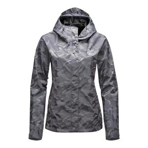 The North Face Gray Camo Windbreaker